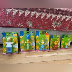 Simpsons Bendable Action Figures Set
